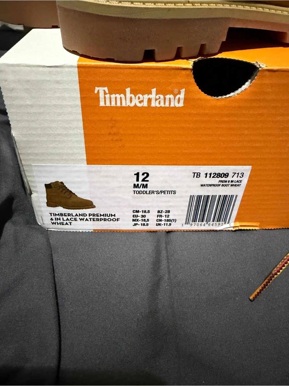 Timberland Wheat and Brown Toddlers' Waterproof Boots